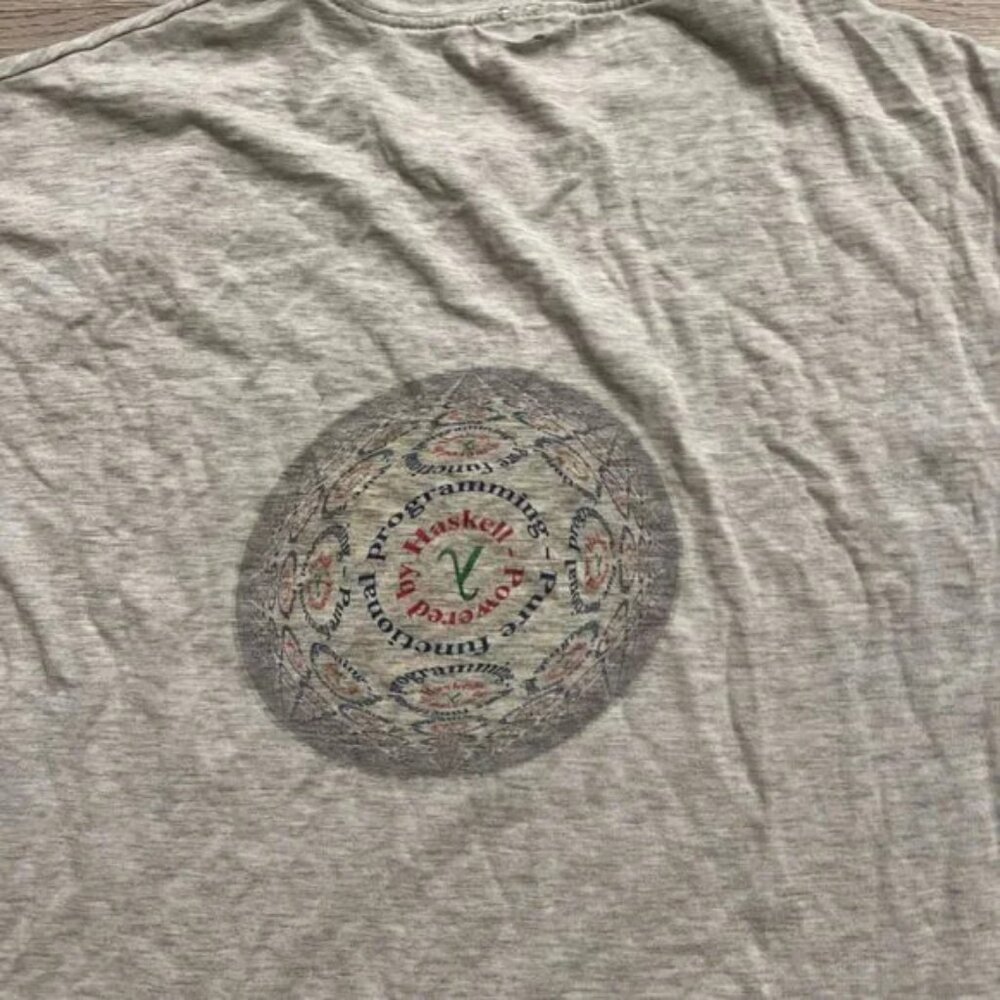 Haskell Vintage Tech Programming Thrashedgraphic … - image 4